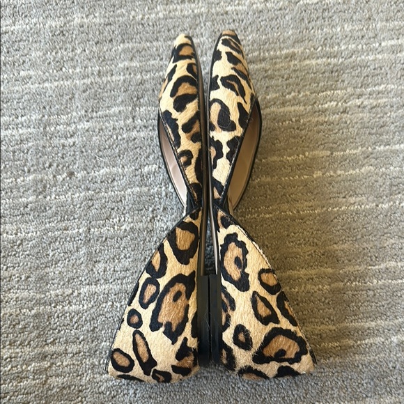 Sam Edelman Brown and Black Flats with Animal Print - Picture 6 of 7